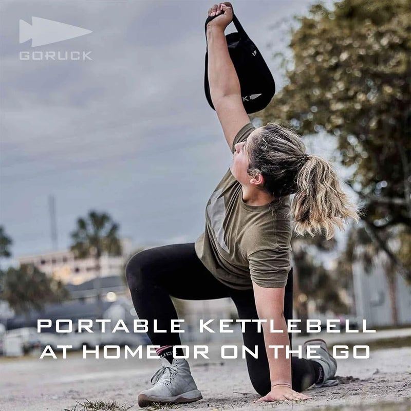 GORUCK Sand Kettlebells Weight for Fitness & Body Workout for Men & Women - for Weightlifting, Dumbbell & Yoga - for Home & Gym Training - Image 5